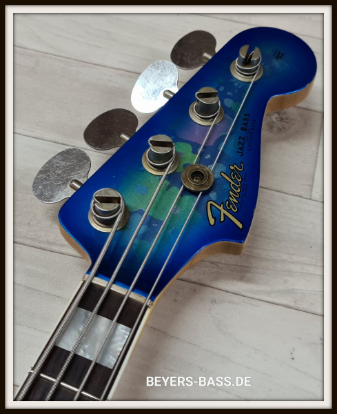 Fender Custom Shop Jazz Bass Relic, Blue Flower, Limited Edition